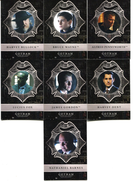 2017 Gotham Season 2 New Day, Dark Knight Chase Trading Card Set ND1-ND7   - TvMovieCards.com