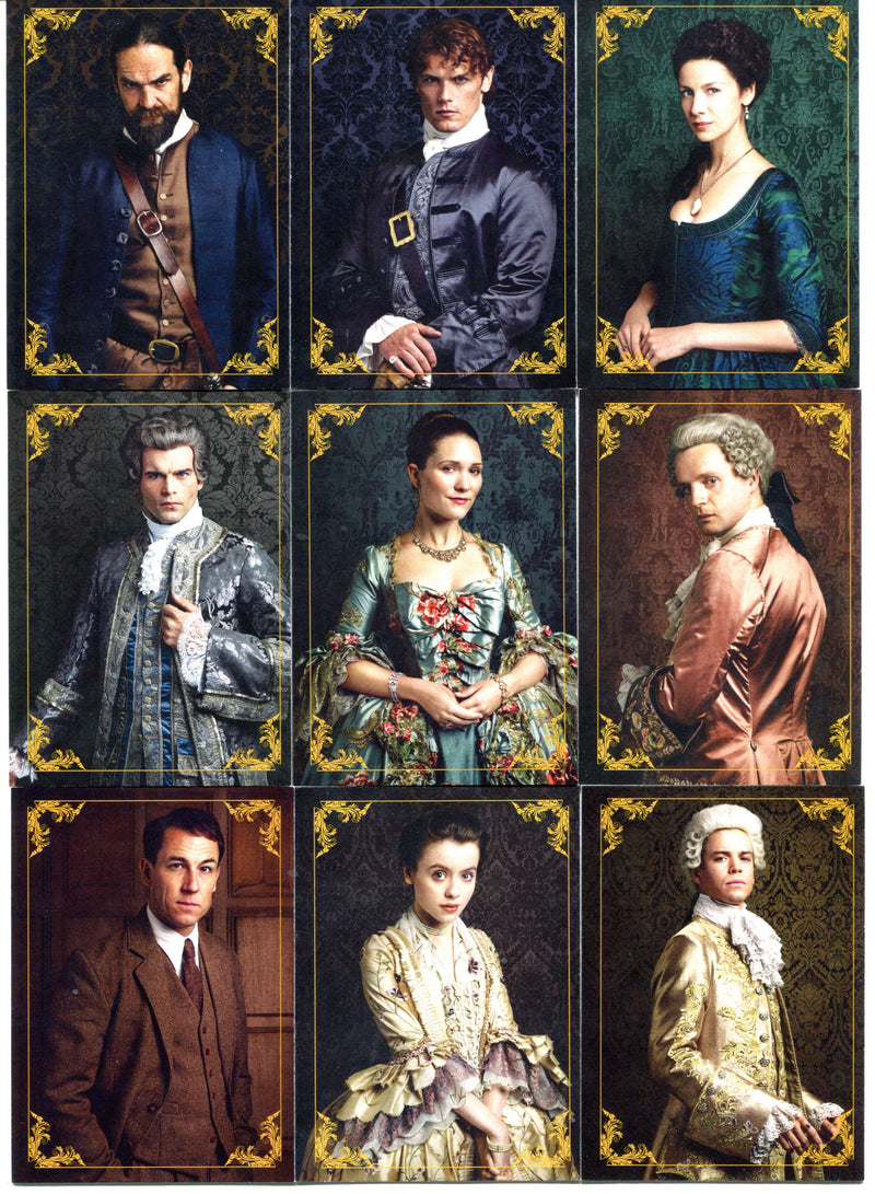 Outlander Season 2 Character Bios Chase Card Set C1-C9 Cryptozoic 2017   - TvMovieCards.com
