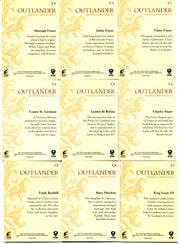 Outlander Season 2 Character Bios Chase Card Set C1-C9 Cryptozoic 2017   - TvMovieCards.com