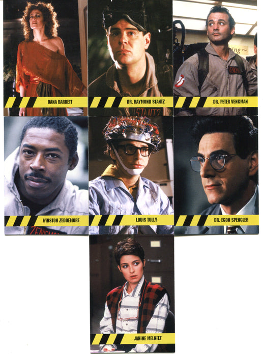 2016 Ghostbusters Movie Character Bios Chase Trading Card Set C1-C7 Cryptozoic   - TvMovieCards.com