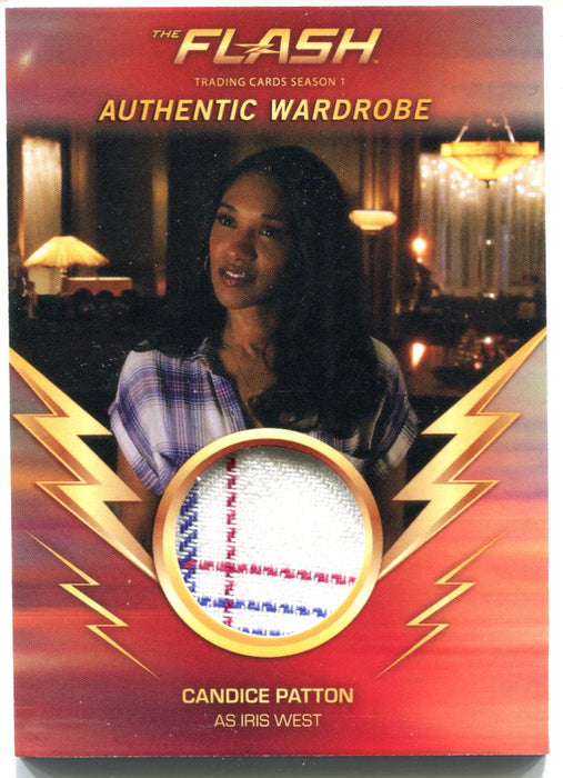 Flash Season 1 Wardrobe Costume Card M02 Candice Patton as Iris West   - TvMovieCards.com