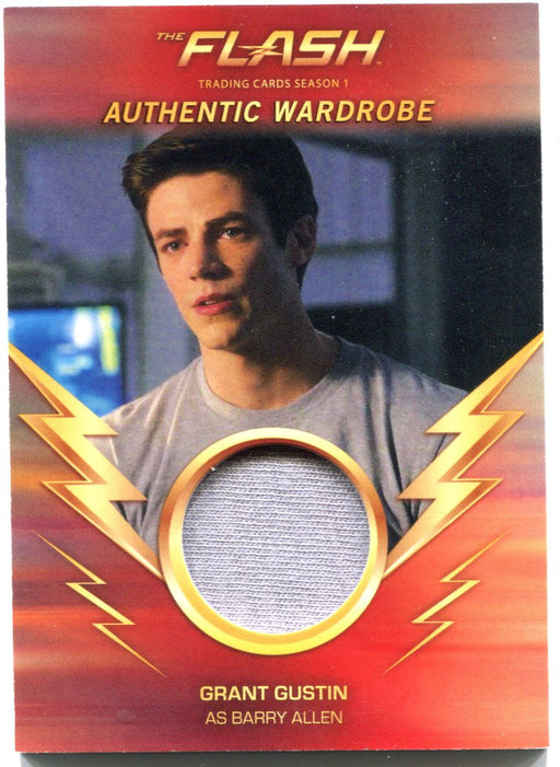 Flash Season 1 Wardrobe Costume Card M11 Grant Gustin as Barry Allen   - TvMovieCards.com