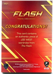 Flash Season 1 Wardrobe Costume Card M21 Jesse L. Martin as Joe West   - TvMovieCards.com