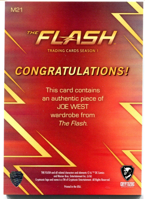 Flash Season 1 Wardrobe Costume Card M21 Jesse L. Martin as Joe West   - TvMovieCards.com