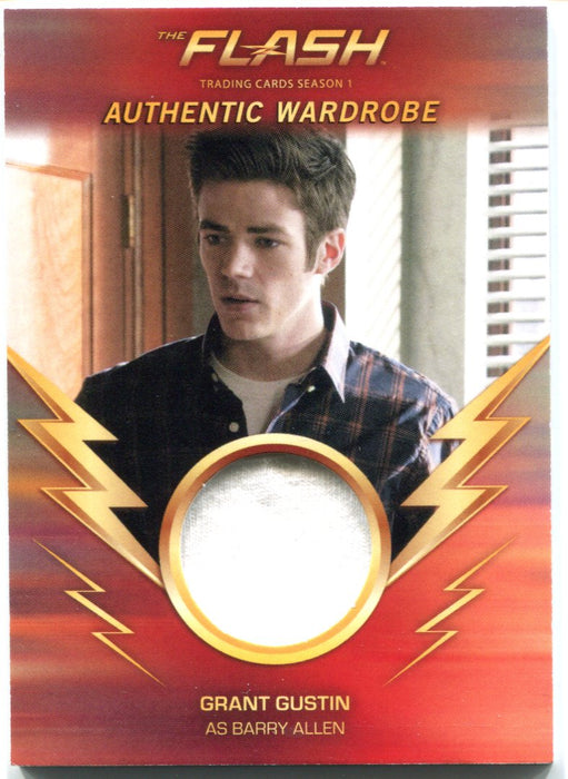 Flash Season 1 Wardrobe Costume Card M23 Grant Gustin as Barry Allen   - TvMovieCards.com