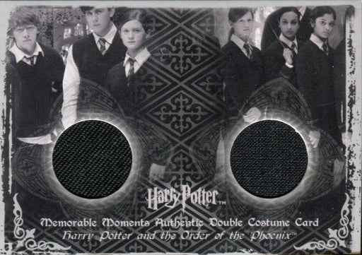 Harry Potter Memorable Moments 2 Ron Ginny Double Costume Card HP C11 #076   - TvMovieCards.com