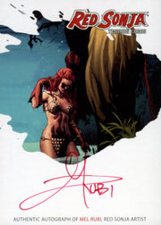 Red Sonja 2011 (Breygent) - RSA-MRC "Mel Rubi" SDCC San Diego Autograph Card   - TvMovieCards.com