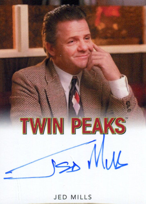 Twin Peaks Jed Mills as Wilson Mooney Autograph Card Rittenhouse 2018   - TvMovieCards.com