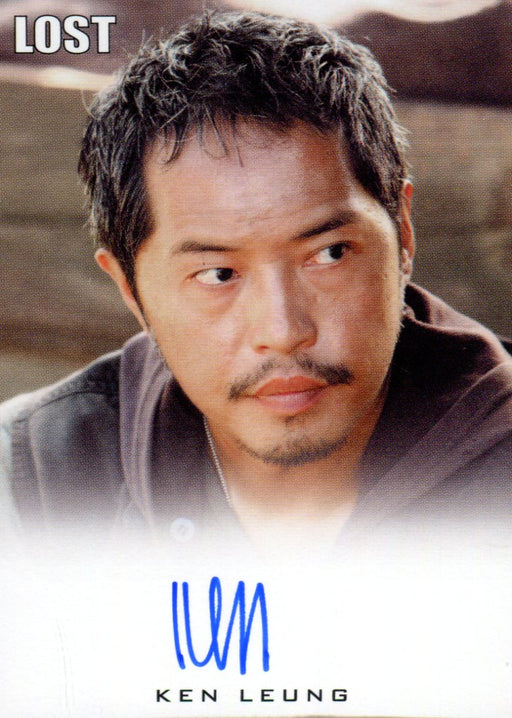 Lost Archives 2010 Ken Leung as Miles Straume Autograph Card   - TvMovieCards.com