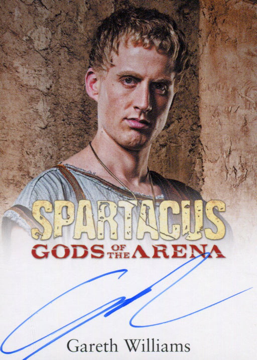 Spartacus Premium Packs Gods of the Arena Gareth Williams Autograph Card   - TvMovieCards.com