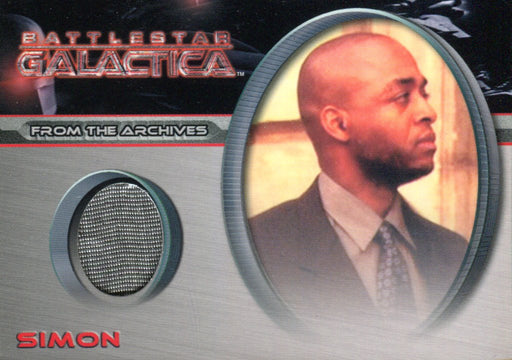 Battlestar Galactica Season Three Simon Costume Card CC40   - TvMovieCards.com