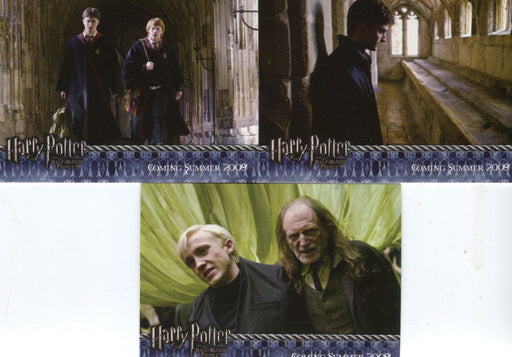 Harry Potter and the Half Blood Prince Promo Card Set 3 Cards P1 - P3   - TvMovieCards.com