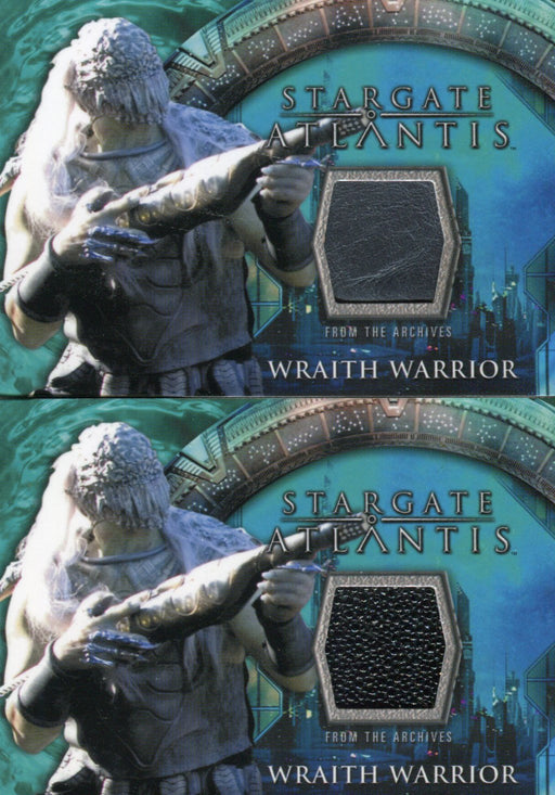 Stargate Atlantis Season Two Wraith Warrior Variant Costume Card Lot 2 Cards   - TvMovieCards.com
