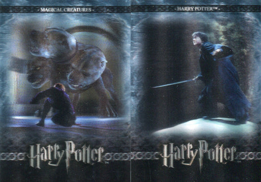 The World of Harry Potter 3D 2 Promo Card Set P1 and P2   - TvMovieCards.com