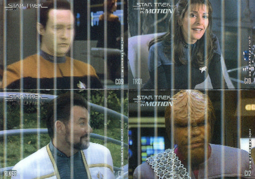 Star Trek Movies in Motion Movie Stars in Motion Chase Card Set 12 Cards C01 - C - TvMovieCards.com