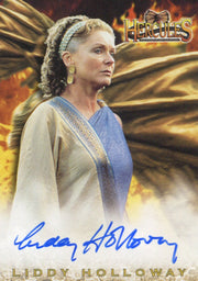 Hercules The Complete Journeys Liddy Holloway as Alcmene Autograph Card A9   - TvMovieCards.com