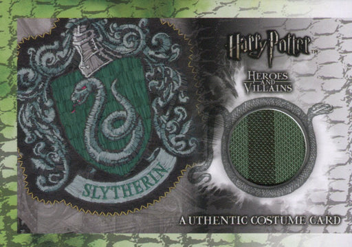 Harry Potter Heroes & Villains Slytherin Quidditch Costume Card C9 HP #282/480   - TvMovieCards.com