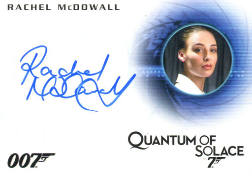 James Bond Archives 2015 Edition Rachel McDowall Autograph Card A278   - TvMovieCards.com