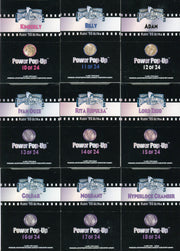 Mighty Morphin Power Rangers Movie Power Pop Ups Chase Card Set 24 Cards   - TvMovieCards.com