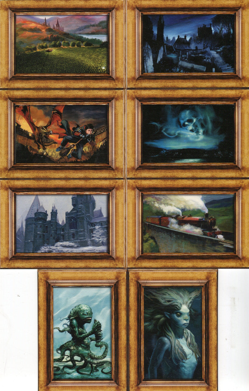 Harry Potter Goblet of Fire Cards Inc. Embossed Art Canvas Chase Card Set 8 Card - TvMovieCards.com