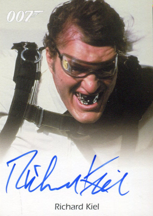 James Bond Quotable Richard Kiel as Jaws Dealer Incentive Autograph Card   - TvMovieCards.com