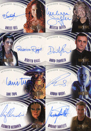 Farscape Season 4 Autograph Card Set 13 Cards A22 - A34   - TvMovieCards.com
