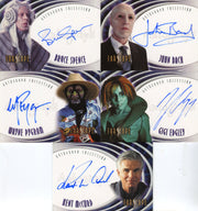 Farscape Season 4 Autograph Card Set 13 Cards A22 - A34   - TvMovieCards.com