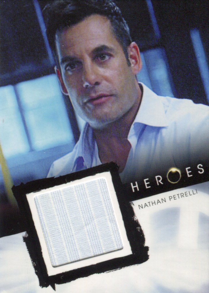 Heroes Archives Nathan Petrelli Costume Card   - TvMovieCards.com