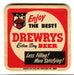 1940s Drewrys Beer & Ale 3½ inch Coaster "Enjoy The Best!" South Bend IN   - TvMovieCards.com