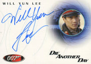 James Bond A36 The Quotable James Bond Will Yun Lee Autograph Card   - TvMovieCards.com