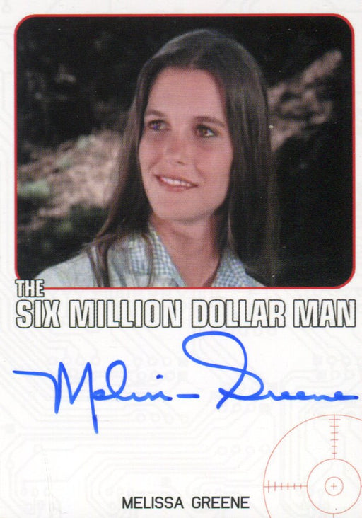Bionic Collection Six Million Dollar Man Melissa Greene Autograph Card   - TvMovieCards.com