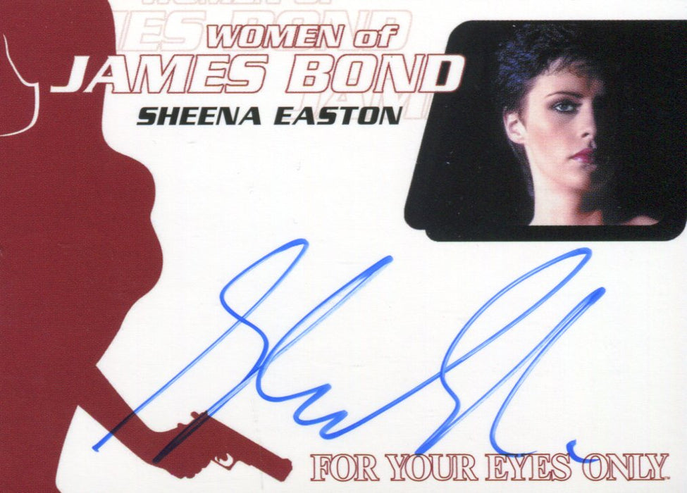 James Bond Archives 2014 Edition Sheena Easton Autograph Card WA58   - TvMovieCards.com