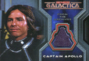 Battlestar Galactica Colonial Warriors Captain Apollo Costume Card CC11   - TvMovieCards.com