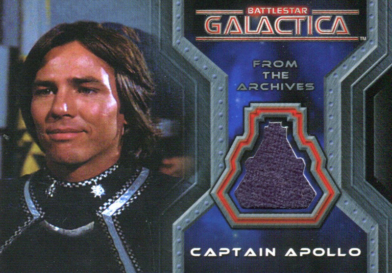 Battlestar Galactica Colonial Warriors Captain Apollo Costume Card CC11   - TvMovieCards.com