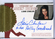 James Bond Women of James Bond Motion Lois Chiles Incentive Autograph Card WA15   - TvMovieCards.com