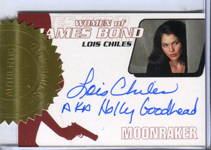 James Bond Women of James Bond Motion Lois Chiles Incentive Autograph Card WA15   - TvMovieCards.com