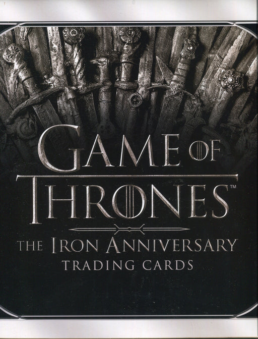 Game of Thrones The Iron Anniversary Trading Card Collector Album P2   - TvMovieCards.com