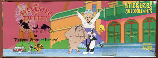 Sylvester and Tweety Mysteries Stickers Warner Bros. Card Box 100 Packs Diamond   - TvMovieCards.com