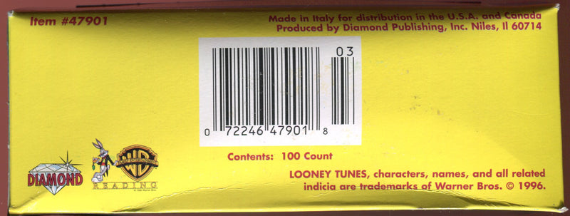 Sylvester and Tweety Mysteries Stickers Warner Bros. Card Box 100 Packs Diamond   - TvMovieCards.com