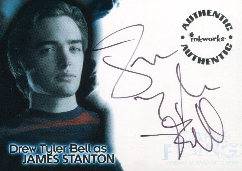 Seeker The Dark Is Rising Drew Tyler Bell James Stanton Autograph Card A-DB   - TvMovieCards.com