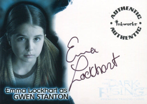 Seeker The Dark Is Rising Emma Lockhart as Gwen Stanton Autograph Card A-EL   - TvMovieCards.com