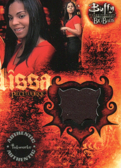 Buffy The Vampire Slayer Big Bads Ashanti as Lissa Pieceworks Costume Card PW7   - TvMovieCards.com