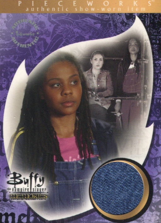 Buffy The Vampire Slayer Memories Overalls Pieceworks Costume Card PW15   - TvMovieCards.com