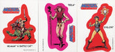 Masters of the Universe 1984 Vintage Trading Card Sticker Set 21 Sticker Cards   - TvMovieCards.com