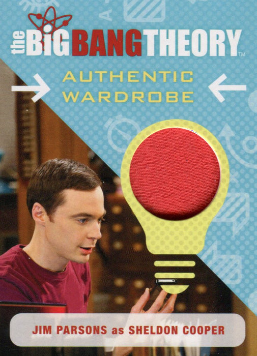Big Bang Theory Seasons 6 & 7 Jim Parsons as Sheldon Costume Card M37   - TvMovieCards.com
