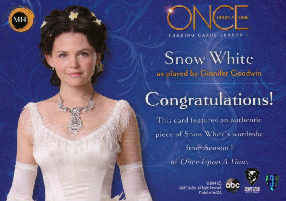 Once Upon a Time Season 1 Ginnifer Goodwin as Snow White Costume Card M14   - TvMovieCards.com