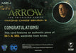 Arrow Season 3 Ra's Al Ghul Wardrobe Costume Card M24 Cryptozoic 2016   - TvMovieCards.com