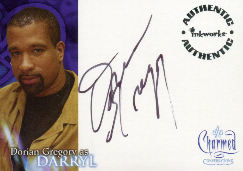 Charmed Conversations Dorian Gregory as Darryl Morris Autograph Card A-2   - TvMovieCards.com