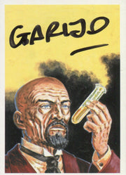 Art of H.G. Wells Island of Dr. Moreau Richard Garijo Autograph Sketch Card A2   - TvMovieCards.com