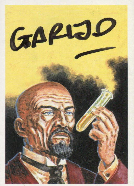 Art of H.G. Wells Island of Dr. Moreau Richard Garijo Autograph Sketch Card A2   - TvMovieCards.com